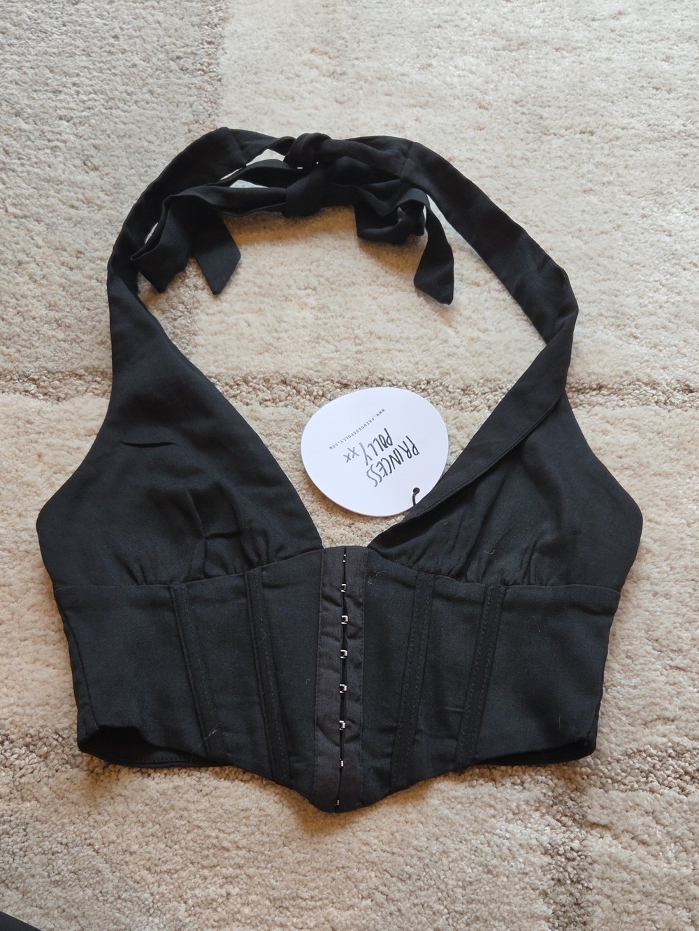 Princess Polly Halter Corset-Style Women's Top